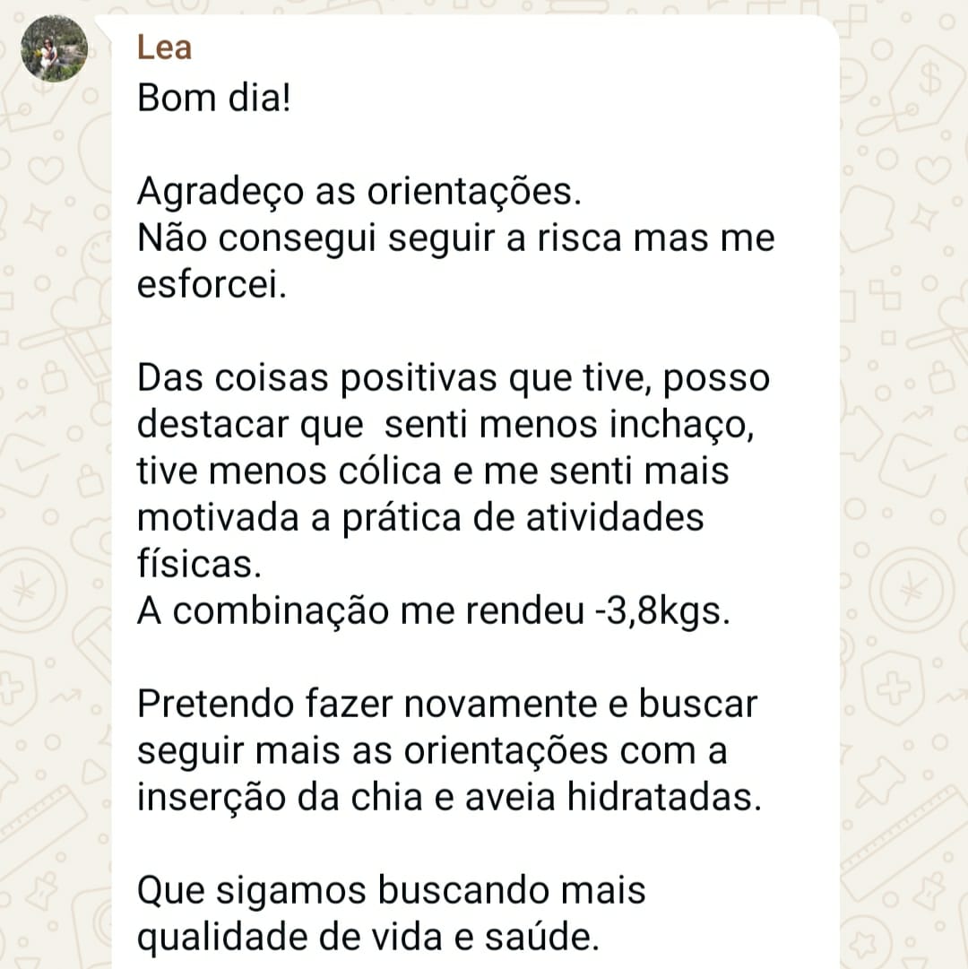Depoimento de participante